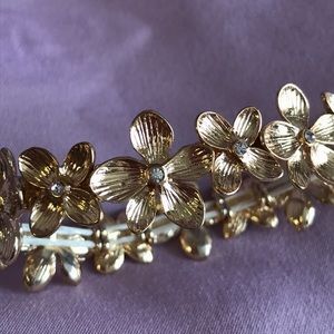 Gold Flower Bracelet